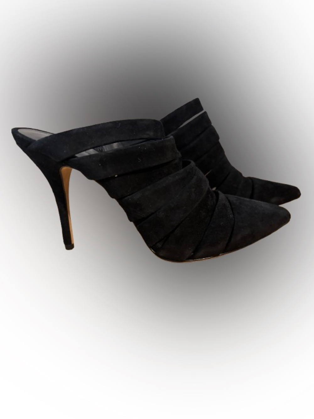 Alexander Wang Britt suede stiletto mules